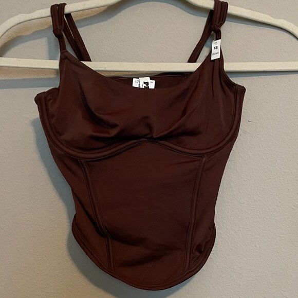 Victoria's Secret, PINK, Silky Corset Top - Picture 1 of 7